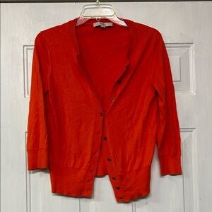 LOFT Bright Orange Women's Cardigan